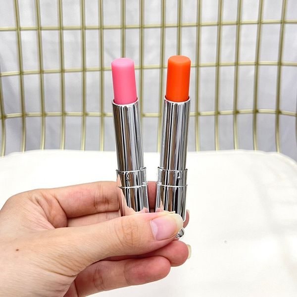 

addicted lipstick 3.2g boxed 2 shades natural lip color glow balm long-wearing moisturized creamy lip stick makeup hydrated creme lips beaut