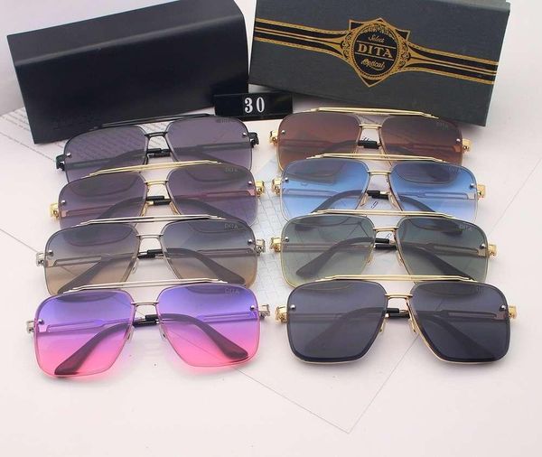 

sunglasses dita fashion designer newsunglasses uv400 eyewear glasses metal frame lens glasses saor, White;black