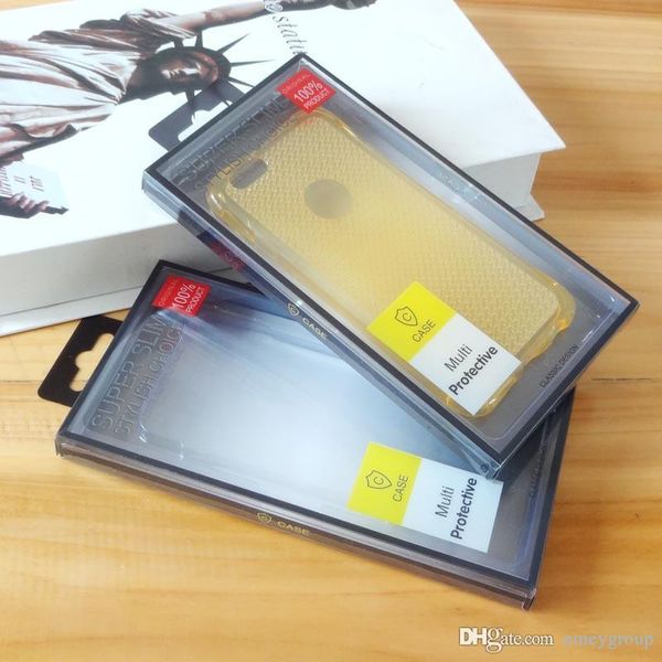 Evrensel Plastik Boş PVC Perakende Paket Paketleme Kutuları Telefon Kılıfları İPhone 13 12 11 Pro XR X 8 7 XS Max 6s Plus