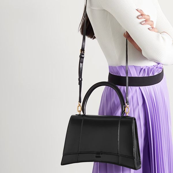 

woman hourglass crossbody bag genuine leather women's shoulder bag luxurious ladies handbag designer handbags female fashion totes wall