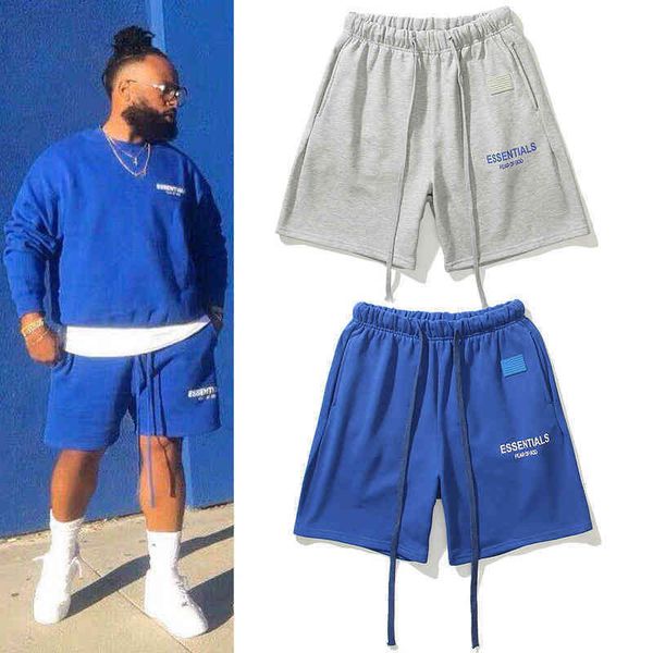 

shorts essentials trendy designer feel of god fog los la limited casual terry men's angeles women's, White;black