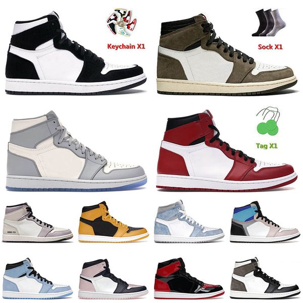 

og basketball shoes 1 1s silver toe jumpman bordeaux university blue hyper royal chicago twist jordam retro sneakers trainers eur 36-46