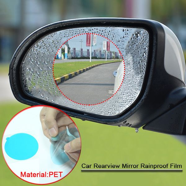 

2pcs/set car rearview mirror protective sticker rain proof anti fog waterproof film membrane car rainproof film auto accessories