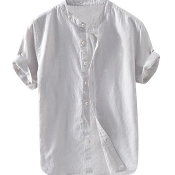 

men's loose shirt 210701, White;black