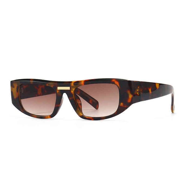 

945 sunglass women's street sins net red square narrow sunglass, White;black