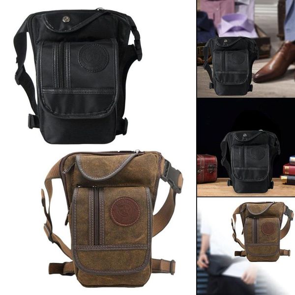 Sacos da escola homens gotas de perna bolsa de cintura multi-propósito para ciclismo escalada de motocicleta