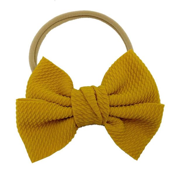 Saç Aksesuarları Bebek Bebek Bow Toddler Kızlar Baş Band Bowknot Elastik Bant Rhinestone Headbandhair