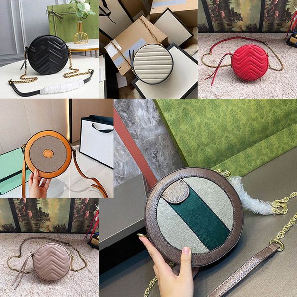 

2022 ophidia round shoulder bags women handbag chain bag luxury designer fashion handbags crossbody bag totes purses canvas leather wallet