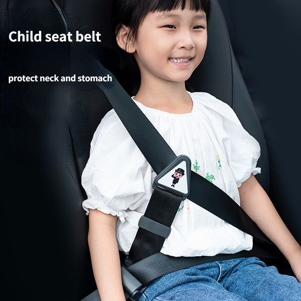 

car child seat belt adjustment fixation anti-neck belt positioner ser shoulder guard buckle kids safety