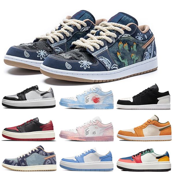 

2023 wmns jumpman basketball shoes elevate low se bred light smoke grey gym red ceramic anthracite light bone university blue multi color me