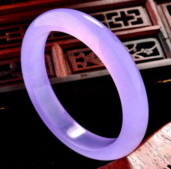 

rare lavender new bangle bracelet jade, Silver