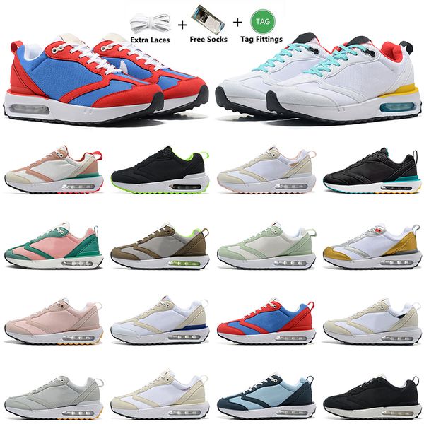 

2022 authentic dawn mens women running shoes forrest gump black white off team royal particle grey fog olive game royal light bone gym red t