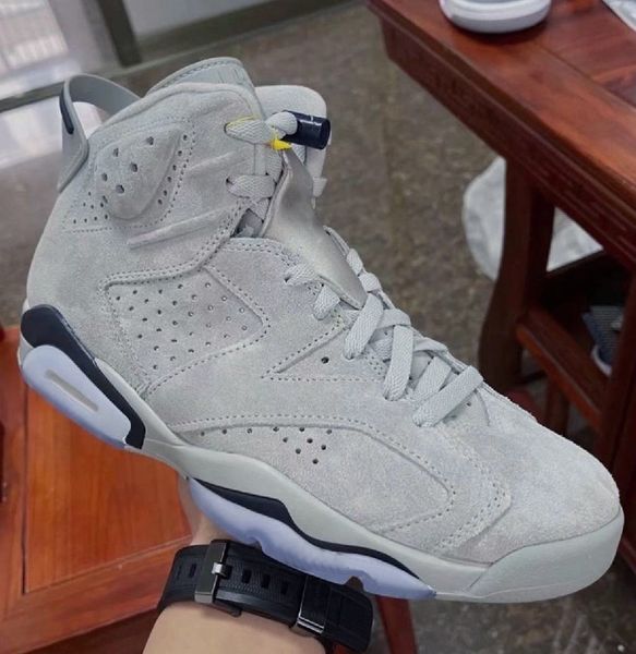 

shoes 6 retro georgetown 6s ct8529-012 magnet college navy sports sneakers grey suede original 7-13