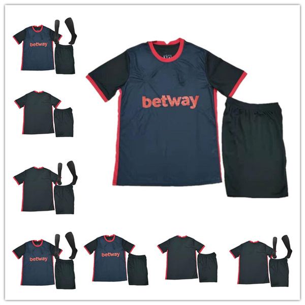 

22 23 whu soccer jerseys 2022 2023 west lingard rice kits lanzini antonio ham noble vlasic united bowen football shirts benrahma men kids eq, Black;yellow