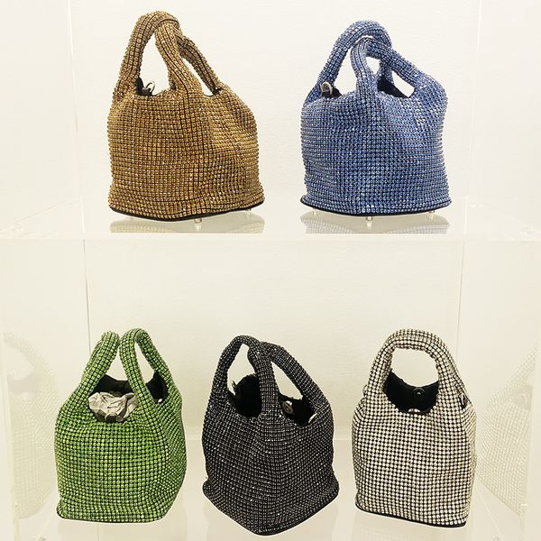 

bucket bag single shoulder diagonal span chain bag