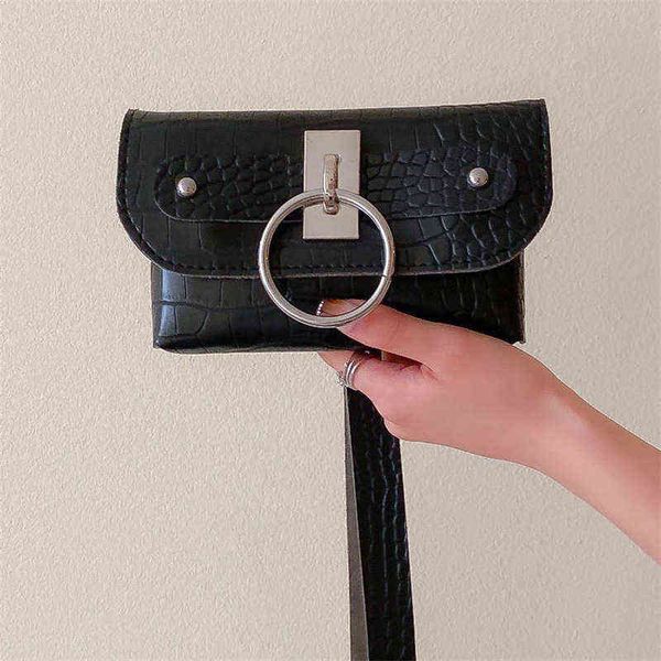 

messenger waist bag women's mobile phone bag mini fashion stone chain bag 220628
