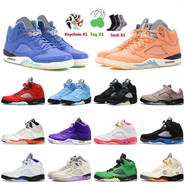 

2022 jumpman 5 basketball shoes dj khaled x we the unc university blue aqua concord psgs sail shattered backboard oregon ducks mens trainer