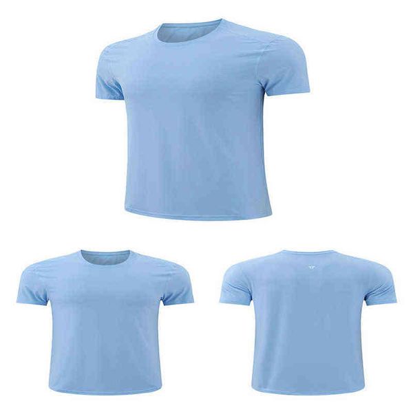 

men's brand summer lulu t shirts short sleeved tees cool ice slim fit sports t-shirt fitness training quick drying clothes lu-0356 tshi, White;black