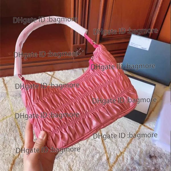 

women shoulder bag pleated handbag fashion style lady bags hobos baguettes handbags multiple solid color cfy2004027