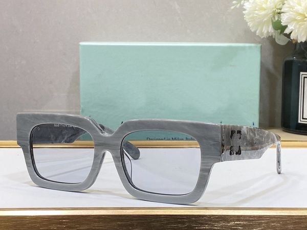 Glasses de sol para homens de designer de mulheres luxuosas moda quente moda clássica clássica grossa prato preto quadrado quadrado de óculos de óculos de homem de óculos 37kwb