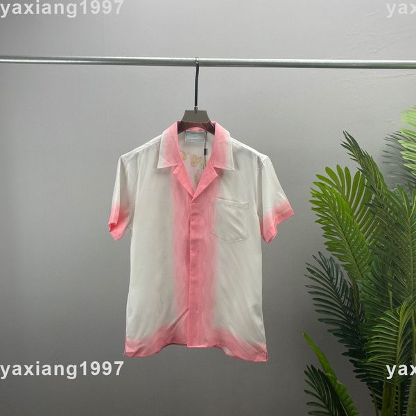 

2022ss spring and summer new shirt high grade cotton sweatshirts printing short pants sleeve round neck panel t-shirt size s-m-l-xl--xxxl, Black;brown
