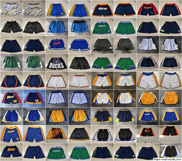 

team basketball shorts just don retro city version wear sport pant with pocket zipper sweatpants hip pop white, Black