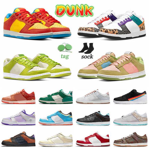 

2022 dunksb low disrupt 2 casual shoes polaroid designer sneakers baltic blue bart simpson animal men women trainers sports sun club cider, Black