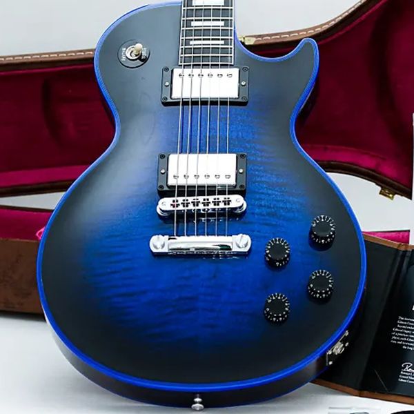 

jacey guitar store customized blue electric guitar
