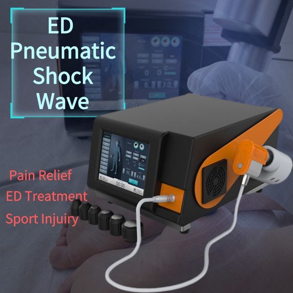 ESWT Stoßwellen-Massagegerät zur Skelettbehandlung von ED, akustische Stoßwelle bei ED, erektiler Dysfunktion