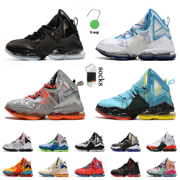 

lebrons 19 mens womens zoomx basketball shoes 19s size 12 bred space jam black and aqua love letter uniform hook designers kids og sneakers