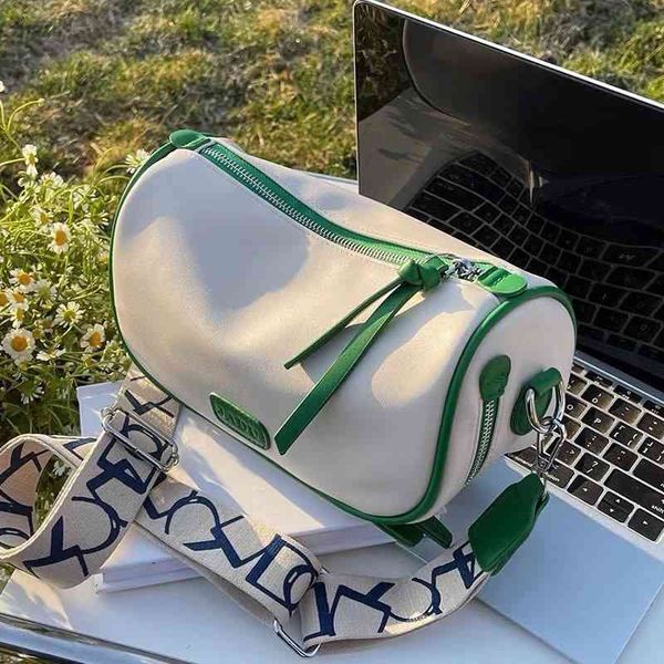 

summer bag women's 2022 new broadband msenger minority dign texture popular pillow designer bags