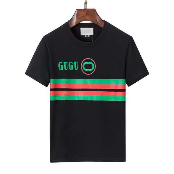 

2022ss luxury mens designer t shirts summer tees crane printing shirt hip hop fashion men women short sleeve tee 240g high-end fabric europe, White;black