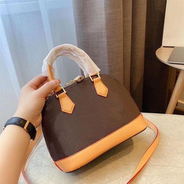 

womens fashion handbags crossbody ladies shoulder bags letter logo check pattern classic retro leather296u