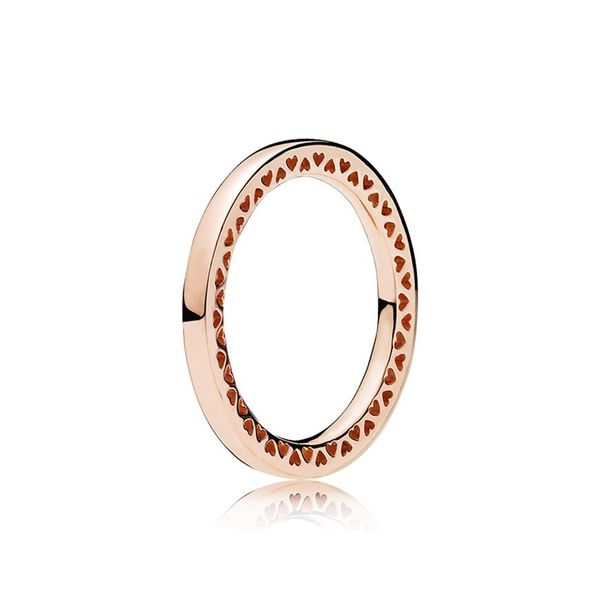 

fashion aperture ring classic for pandora 925 sterling silver jewelry with original box temperament elegant ladies ring266q, Slivery;golden