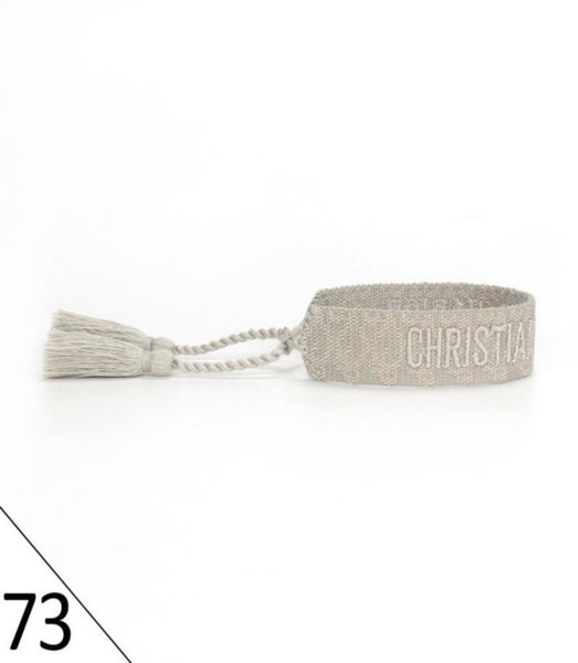 

friendship woven designers bracelets luxury brand adjustable for womens mens vintage braided bracelet fashion embroidery tassel bangles jewe, Golden;silver