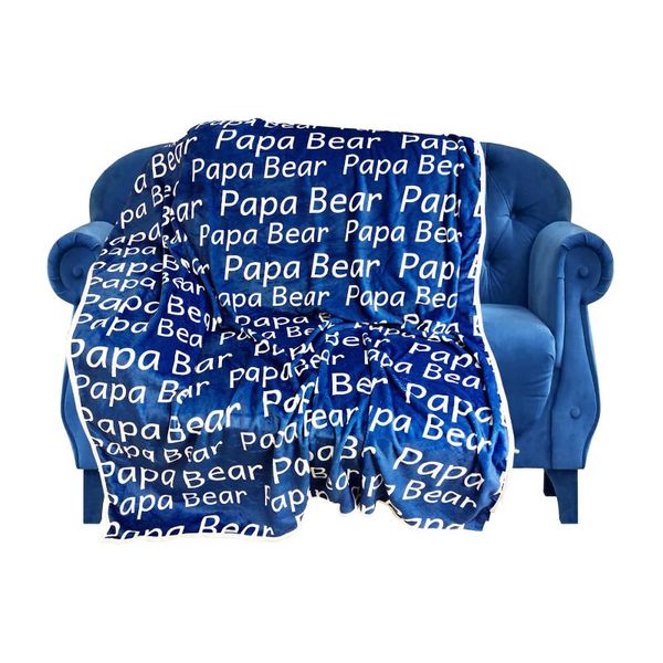 Decken Benutzerdefinierte Flanell Decke Name Po Personalisierte Fleece Für Sofa DIY Bettwäsche Geburtstag Jahrestag Geschenk DropBlankets