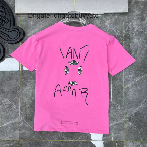 

luxury brand mens t shirts ch fashion man tees sanskrit letter t-shirt summer horseshoe flower cross short sleeve designer tshirts hip hop s, White;black