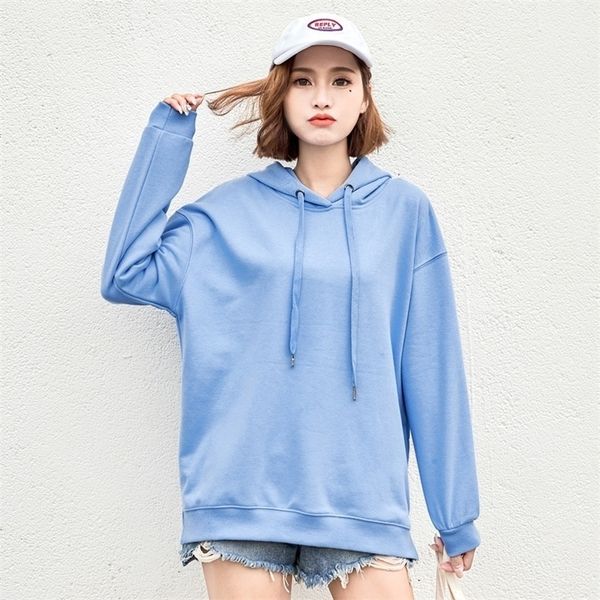 

new winter autumn sweatshirt hoodies women hoody female fleecce sudaderas winter women's hoodies full sleeve hoodie 200924, Black