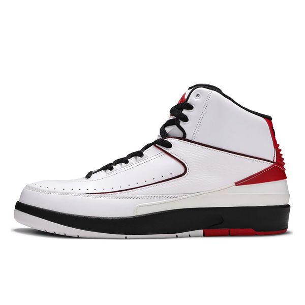 

shoes authentic og chicago 2 sports white varsity red black 7-13