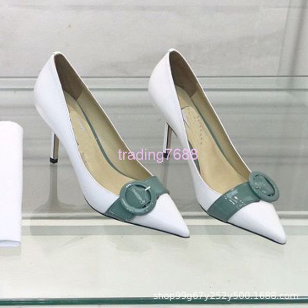 

dress shoes dress shoes 22jc crystal buckle autumn solid color pointed low blue daily average size fine heel nightclub high heels, Black