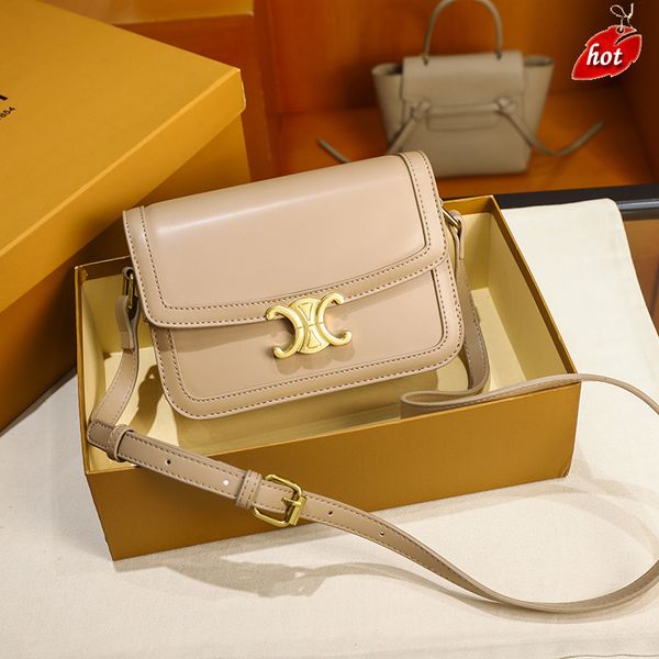 

factory online export designer brand bag handbag kong new triumphal box classic old flower small square one shoulder msenger