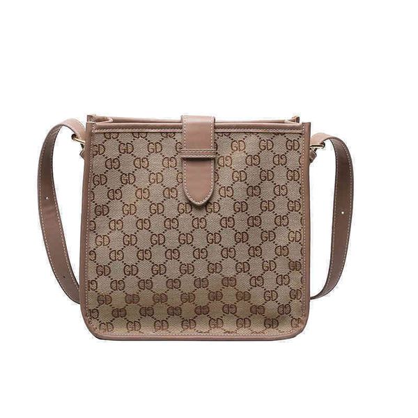 

52% off online factory wholesale handbag on printed small square autumn and winter style wide webbed large capacity shoulder bags