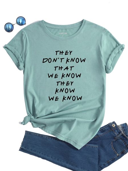

slogan graphic tee 76to#, White