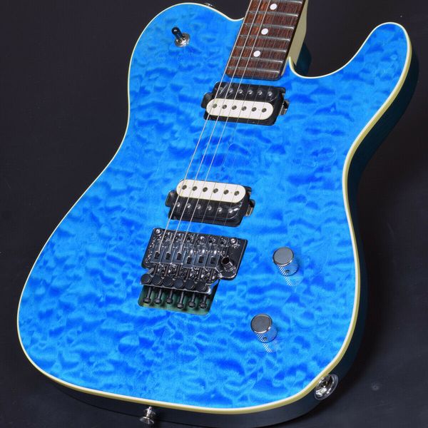 

modern tele hh caribbean blue transparent / outlet electric guitar