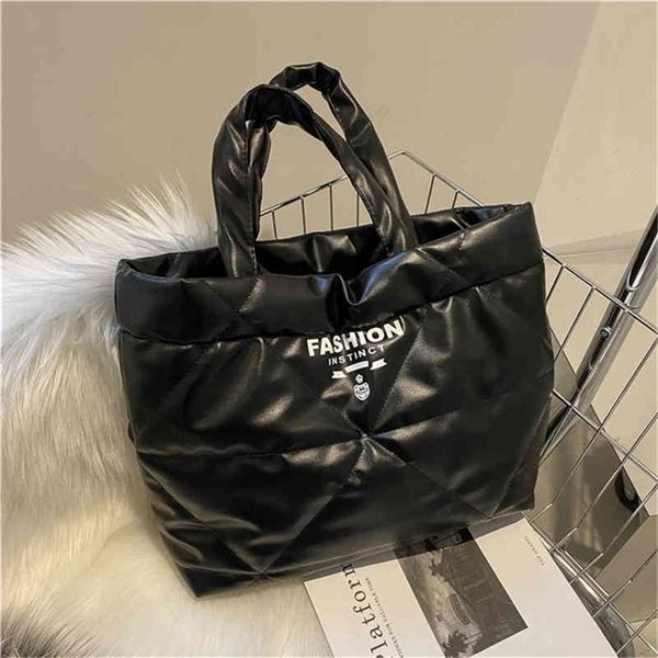 

super low bubble embroidered portable bag autumn and winter ins fashion shoulder simple texture commuter tote bag purses outlet online