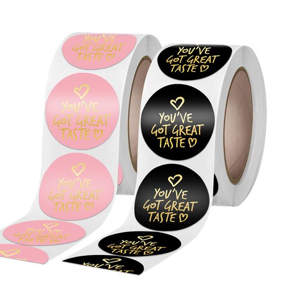 

you've got great taste stickers business thank you stickers 2 x inch 500 total labels 1222365