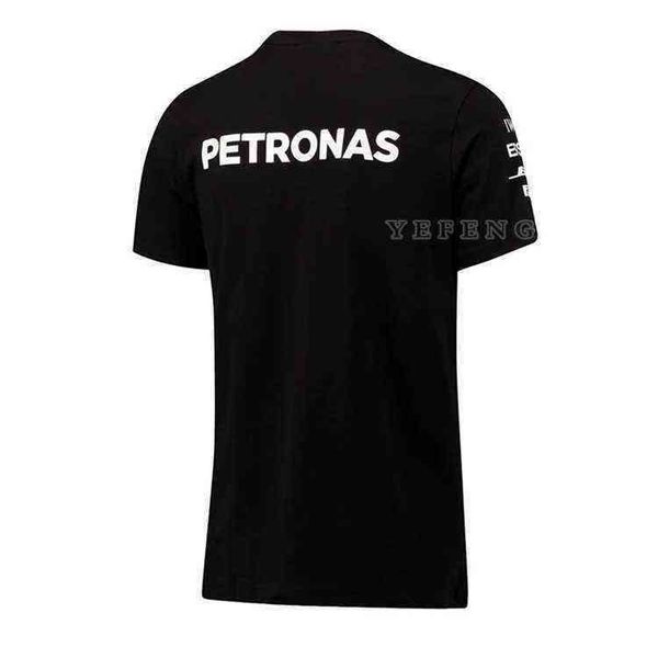 

formula 1 men's t shirts luxury 2022 motorsport f1 petronas printed for mercedes benz racing team quick drying breathable t-shirt custo, White;black