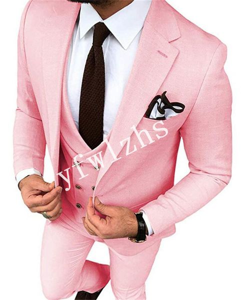 

wedding tuxedos one button men suits groomsmen notch lapel groom tuxedos wedding/prom man blazer jacket pants vest tie w1012, Black;gray