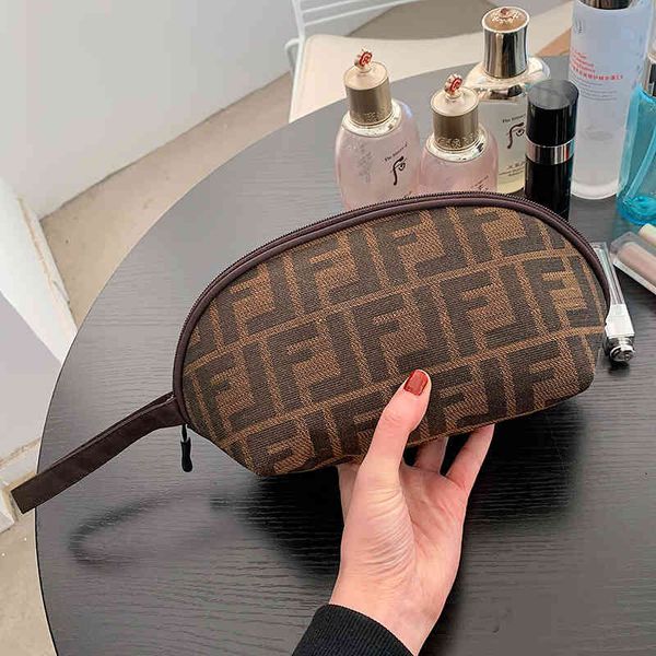 

travel toiletries women's business trip portable storage large capacity hand holding wallet simple mobile phone bag