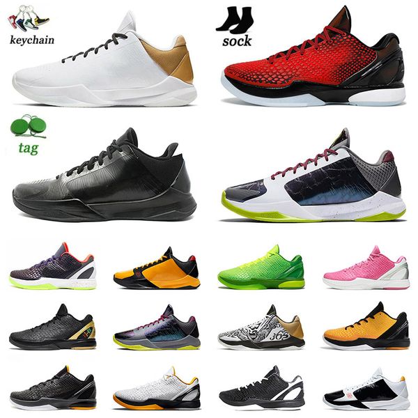 

mens mamba protro 6 basketball shoes 2022 kbs grinch 5 big stage parade bruce lee del sol what if mambacita off chaos prelude protros eybl j